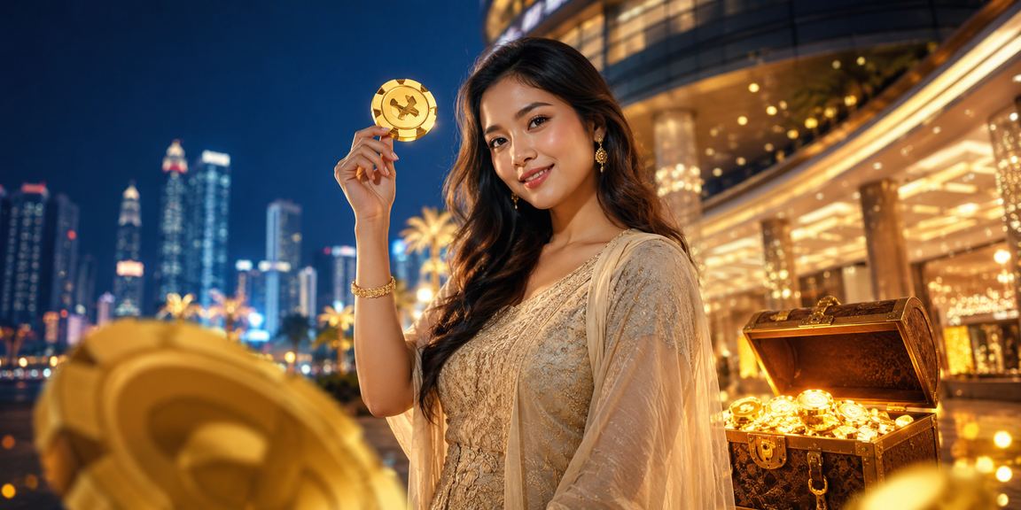 Suasana hiburan kasino malam gaya Malaysia di Petaling Jaya