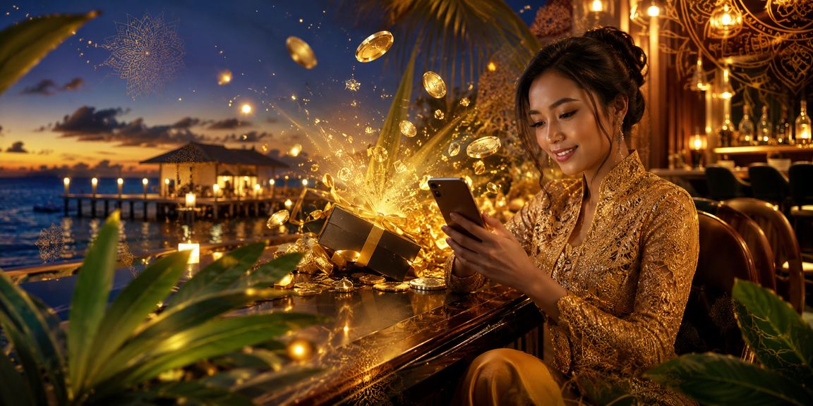Pendaftaran bonus kasino dengan pakaian kebaya tradisional Terengganu